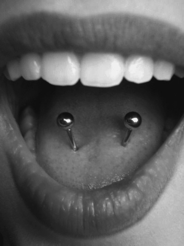 tongue piercing pictures