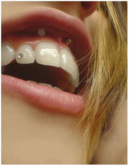 tooth piercing