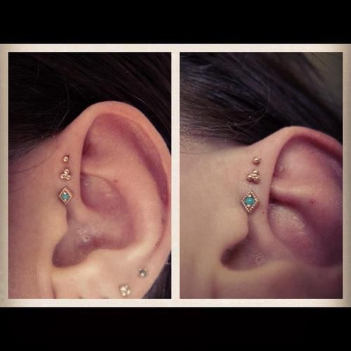 Triple Ear Piercing